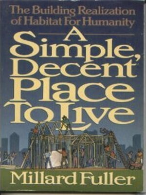 cover image of A Simple, Decent Place to Live